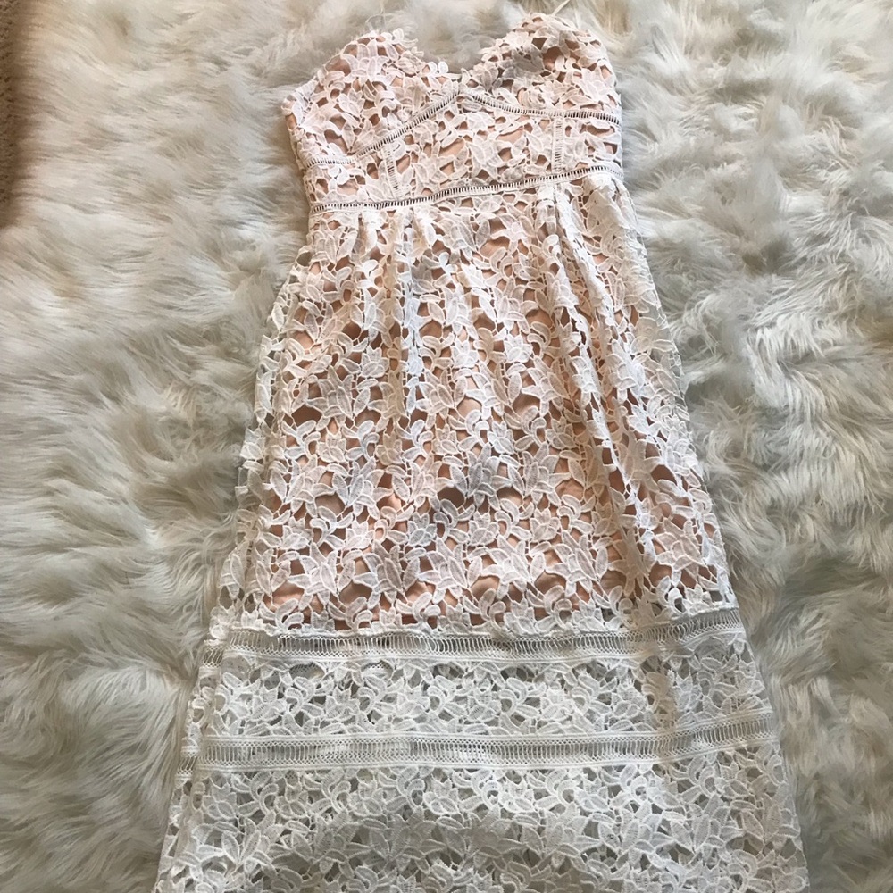 White wedding dress